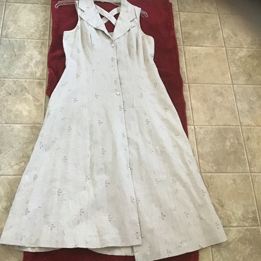 Tan dress